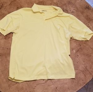 Yellow nike golf shirt